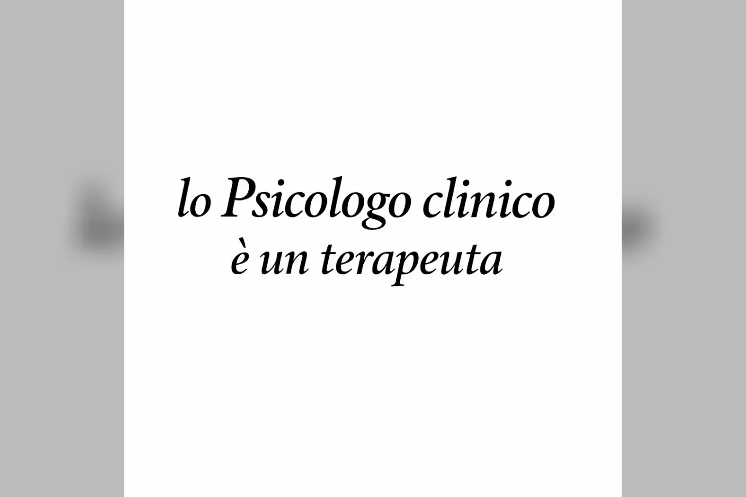 Immagine editoriale per l'articolo "Lo Psicologo è un terapeuta"